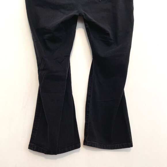 TORRID Plus Size Slim Boot Jean Vintage Stretch Black Mid Rise Bootcut Jeans 18 - Picture 16 of 16